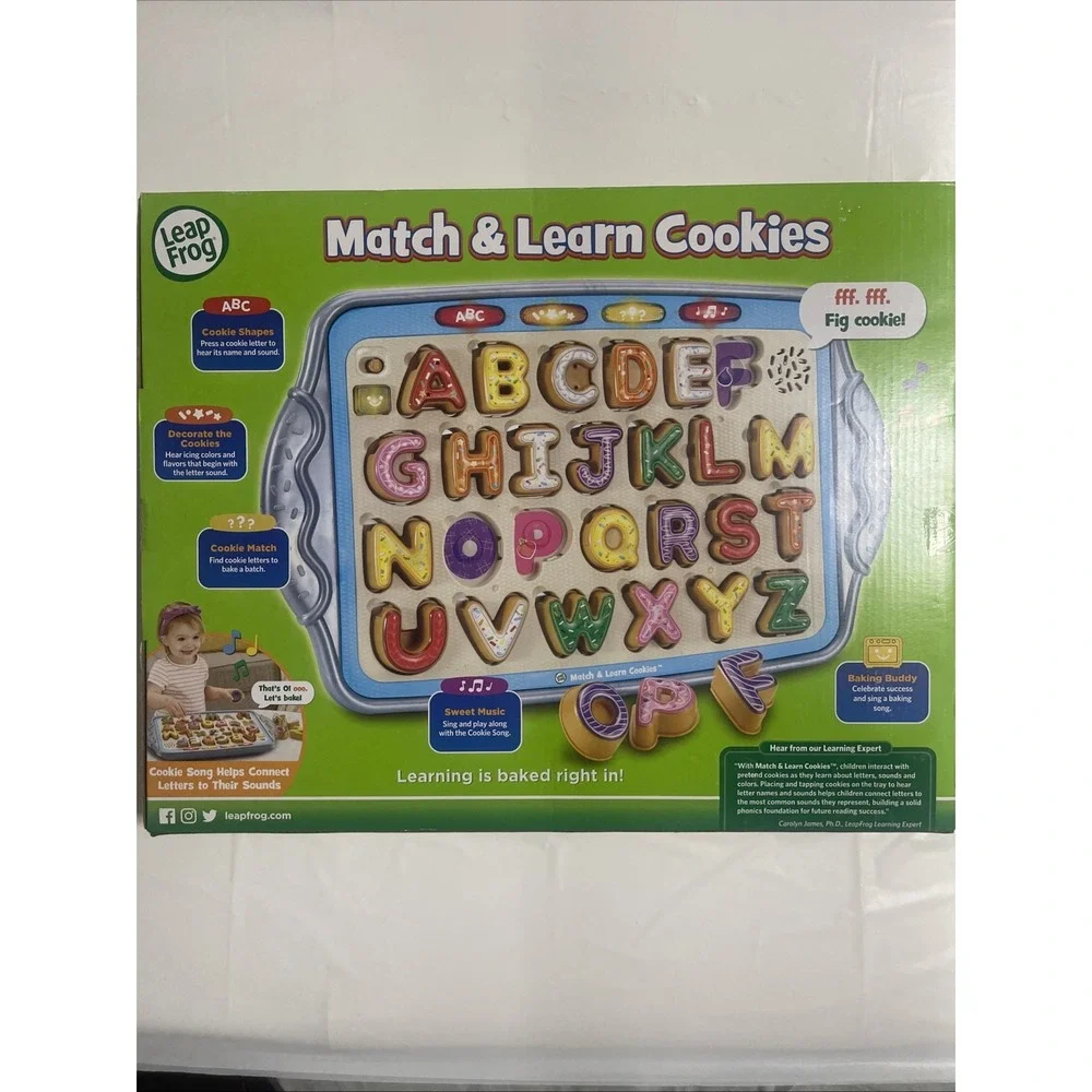 Leap Frog Match and Learn Cookies Brand New